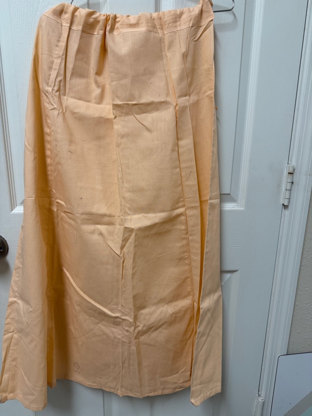 Brand New Peach Maxi Skirt saree skirt inner dress cotton size M,L
